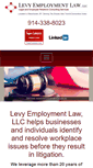 Mobile Screenshot of levyemploymentlaw.com